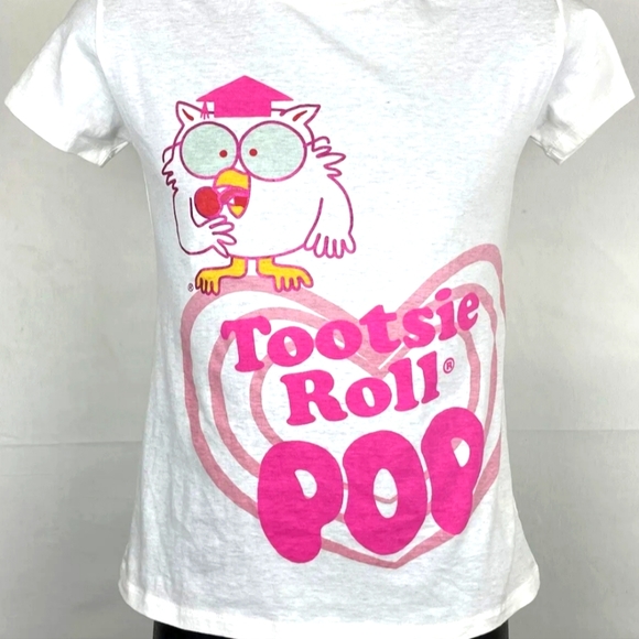 Trevco T-Shirt Uomo Tootsie Roll - Logo Pop In Cotone Ringspun, Vestibilità Regolare, Stile Vintage